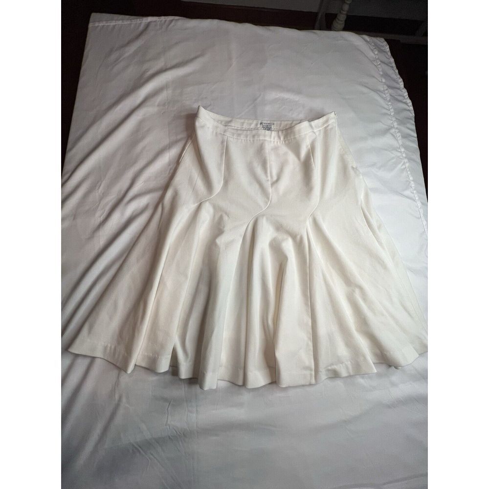 Evelyn Tencel Pleated Mini Skirt Business Casual‎ Minimalist Southern Preppy